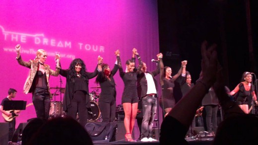 Epic moments at the Live The Dream Tour Gala Concert with these amazing and powerful men and women.  